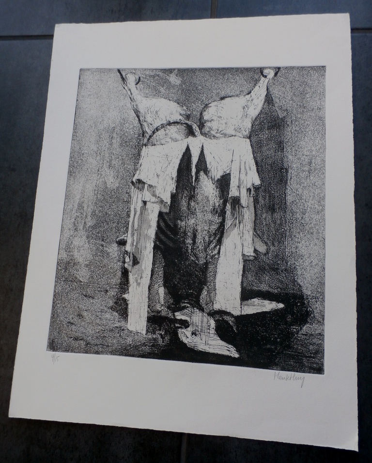 Henk Huig - Ets  kopen? Bied vanaf 50!