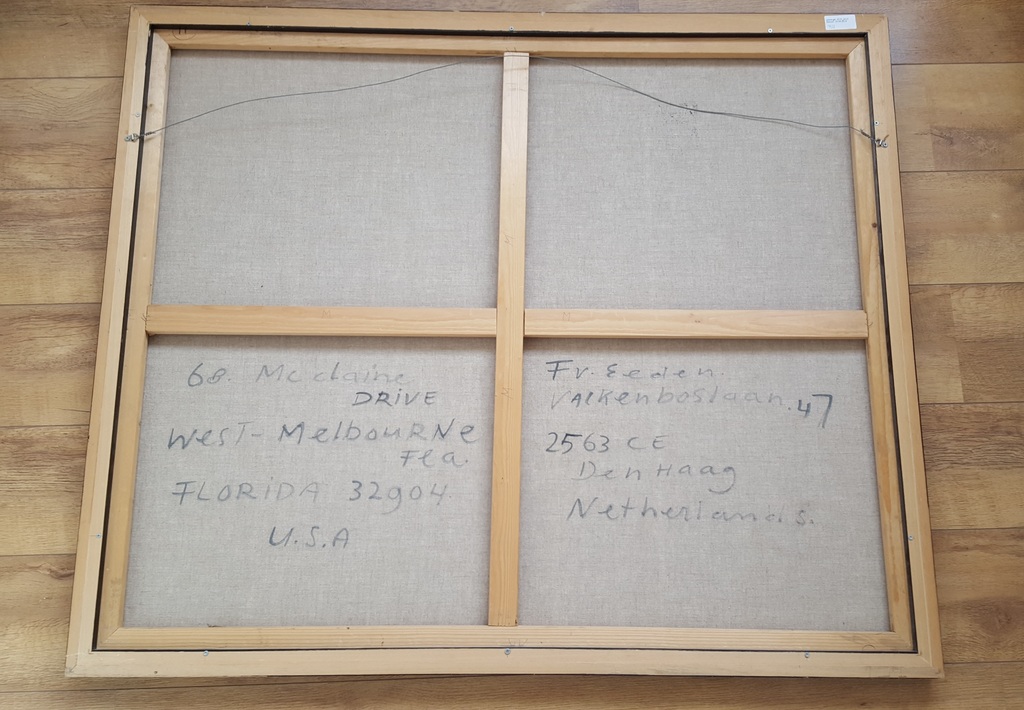 Frits van Eeden (1941) - Acryl op doek, gesigneerd rechts onder, verso en '91  kopen? Bied vanaf 950!