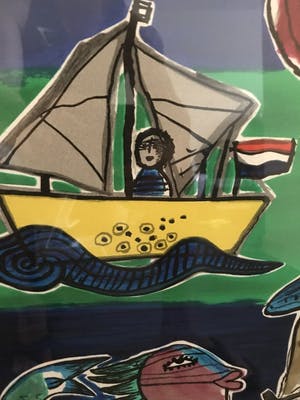 Corneille - Corneille, Zeefdruk, Kapitein/Zeeman kopen? Bied vanaf 1!
