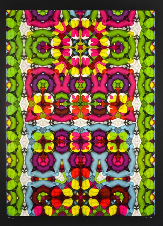 Shinkichi Tajiri: Zeefdruk. Zonder titel verkocht voor € 130!