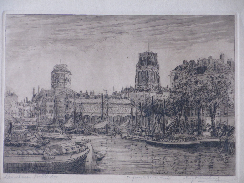 Eugene Rensburg, Leuvehaven Rotterdam, Ets kopen? Bied vanaf 1!