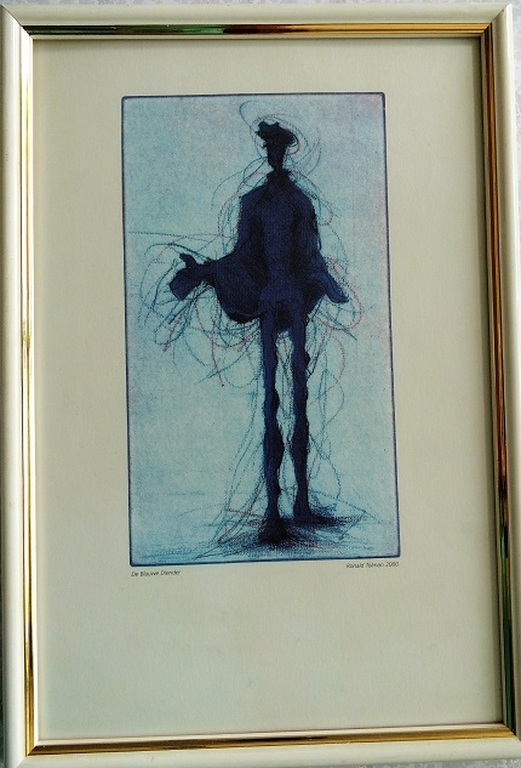 kleine uitgave van de blauwe diender door Ronald Tolman kopen? Bied vanaf 125!