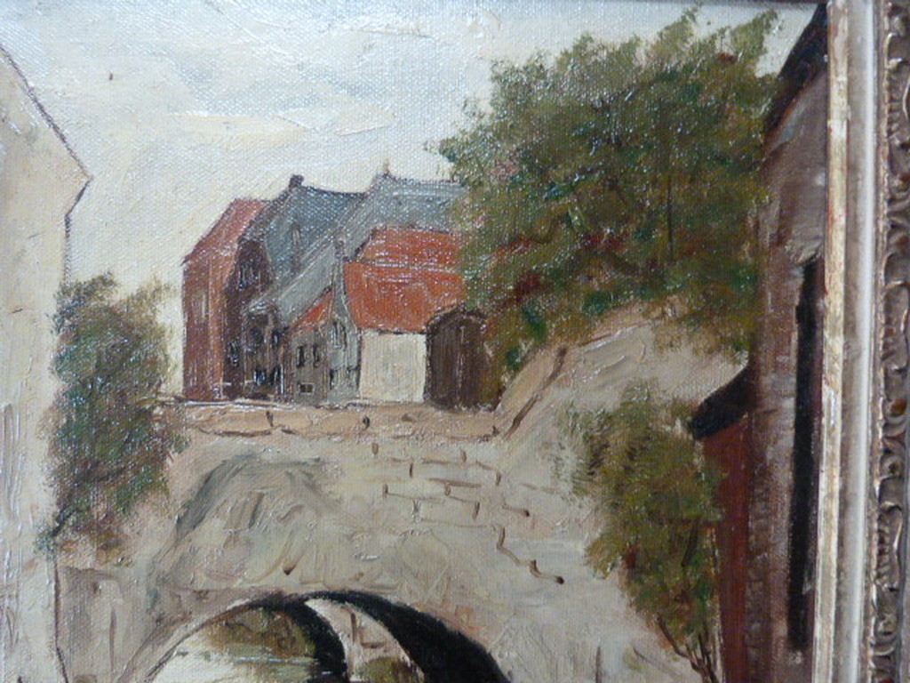 C. Veer ( 1943 - 2000 )  -  olieverf  -  Dieze Den Bosch kopen? Bied vanaf 1!