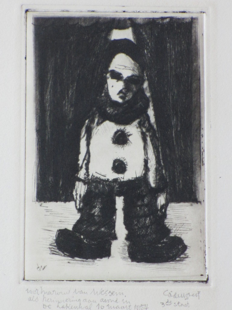 Cor de Wolff, Mannetje, Ets verkocht voor € 35!