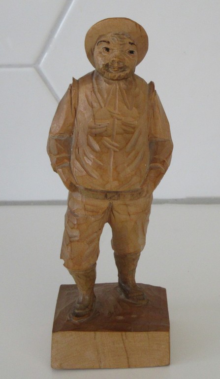 Ouro Artesania - Twee hand gesneden houten figuren van Don Quixote en Sancho Pan kopen? Bied vanaf 25!