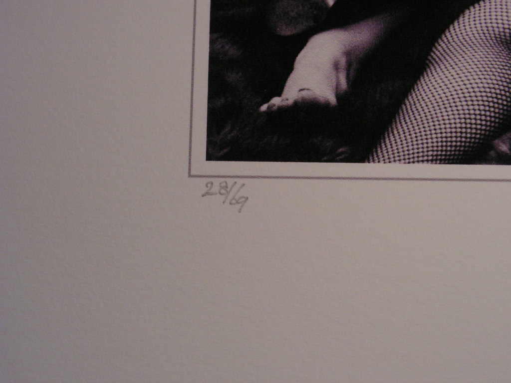 Corneille  -  'naakt' -  piezo fotografie kopen? Bied vanaf 1!