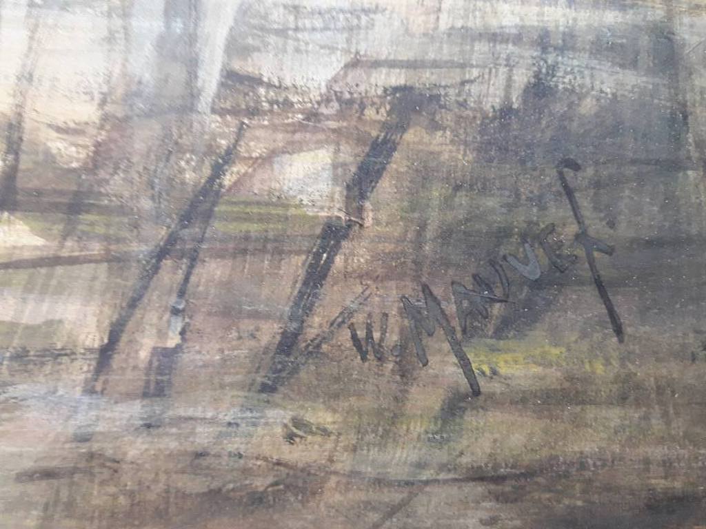 W. Mauve, aquarel. kopen? Bied vanaf 30!