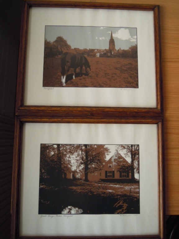 2 LITHO'S PIET HOHMANN 44 X 36 CM -gesigneerd   kopen? Bied vanaf 15!
