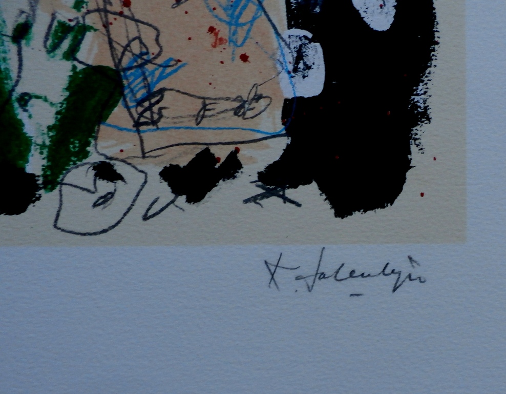 Kees Salentijn - litho - handgesigneerd  kopen? Bied vanaf 55!