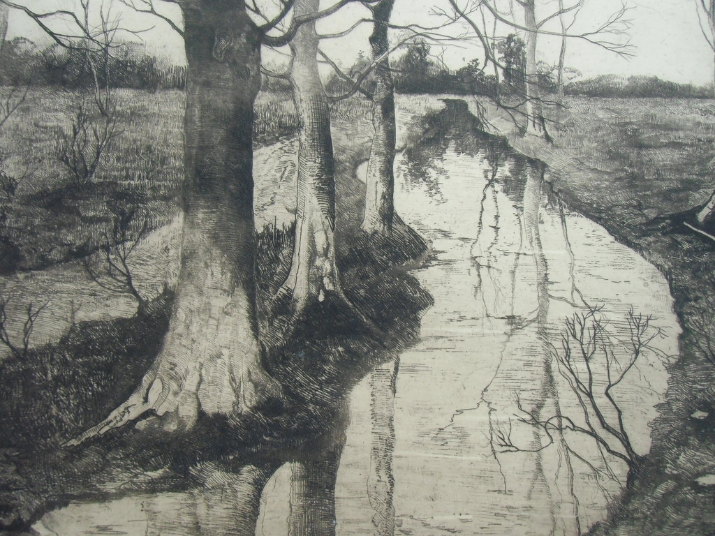 LANDSCHAP // ETS VAN PAUL VAN DER VEN kopen? Bied vanaf 1!