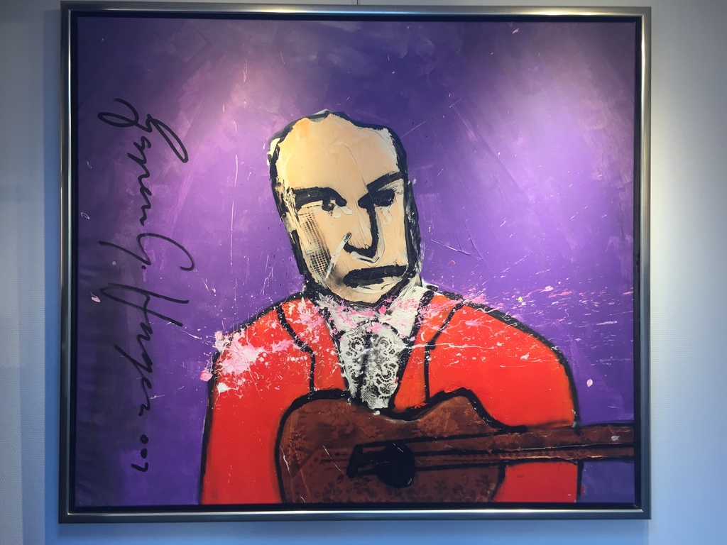 ESPEN GREGER HAGEN ( vriend Herman Brood ) gemengde technieken op doek kopen? Bied vanaf 199!