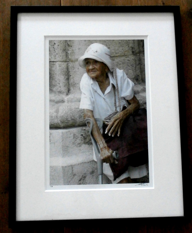 Nico Koster - Ingelijste foto: Corneille in Cuba 3 - 2004 verkocht voor € 50!