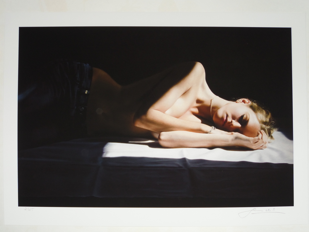 Peter Handel, Giclee 'Karina op witte doek' handgesigneerd en handgenummerd, opl kopen? Bied vanaf 59!