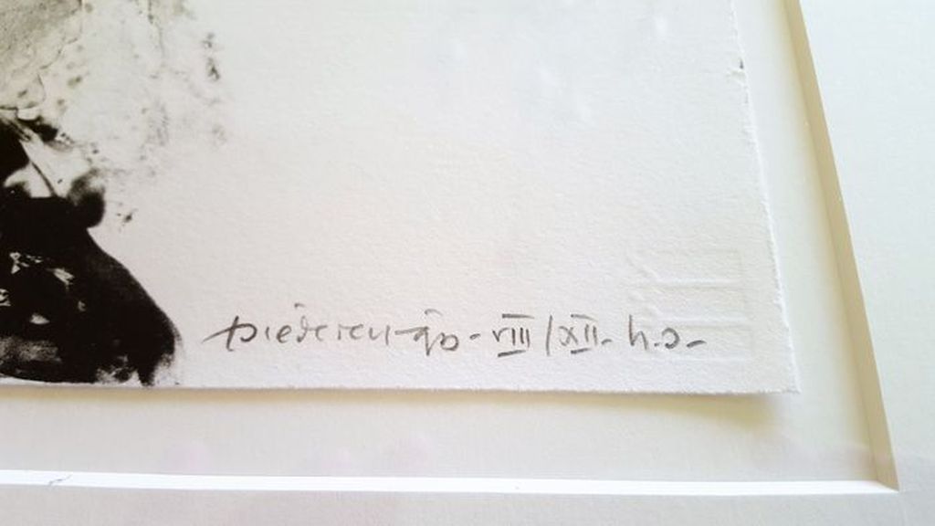 Jef Diederen: kleurenlitho, Mooi Hoofd kopen? Bied vanaf 1!