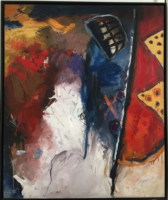 Alexander Vogels, olieverf op doek, top stuk! verkocht voor € 425!