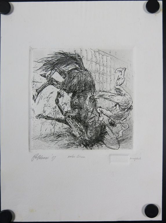 Piet Klaasse: Ets, Palio Siena kopen? Bied vanaf 1!