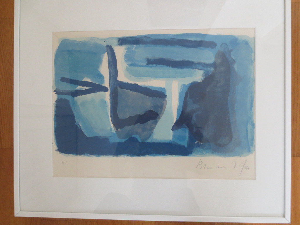 VELDE BRAM van - hand gesigneerde kleuren lithografie - z.t.- verkocht voor € 190!