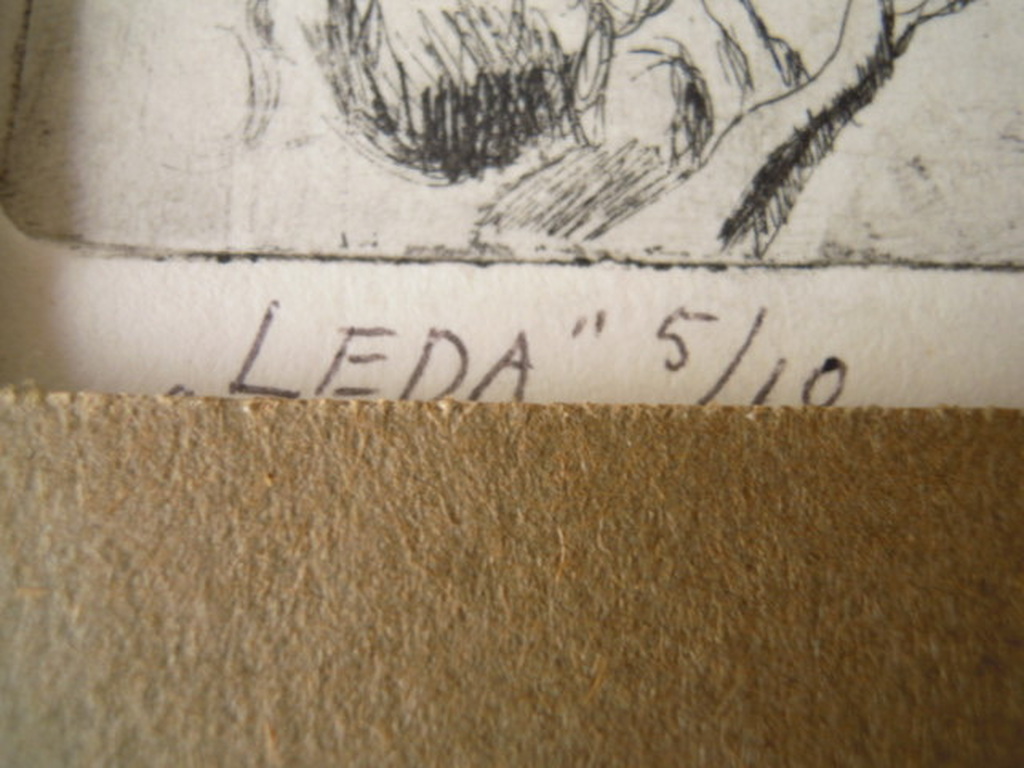 NORBERT VERBOEKET - ets LEDA vrouwelijk naakt 1976 nr. 5/10 - RKD geregistreerd kopen? Bied vanaf 1!