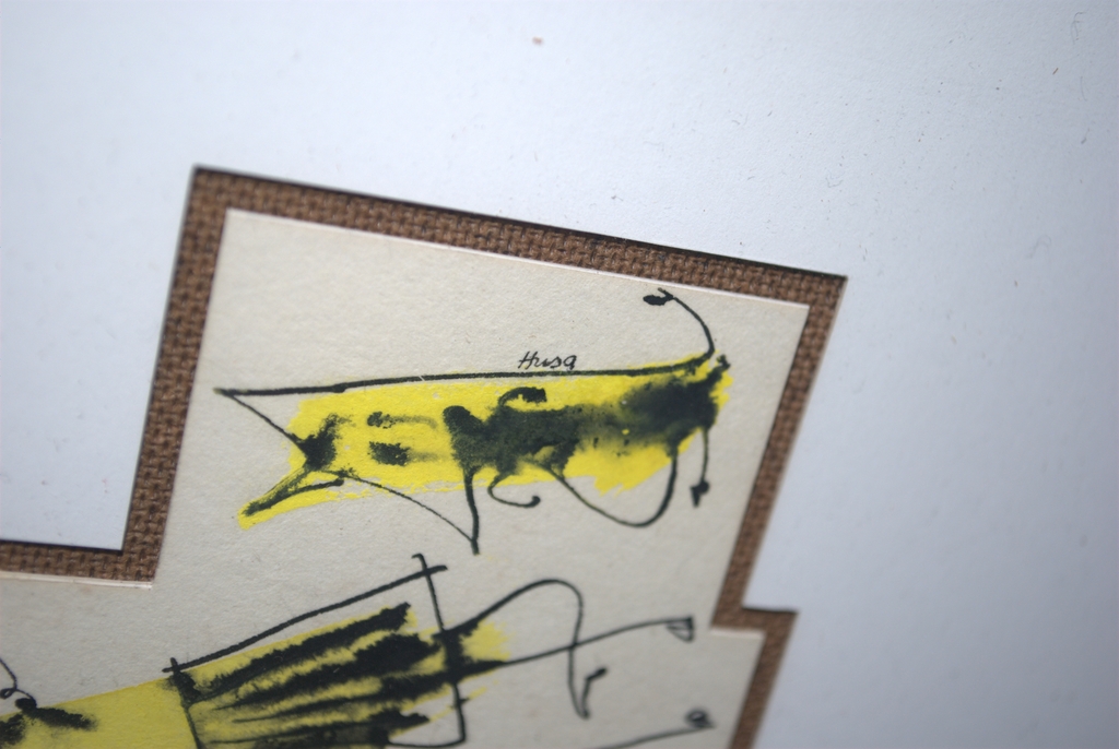 kavel van 2: litho 1/20 en aquarel - gesigneerd kopen? Bied vanaf 45!