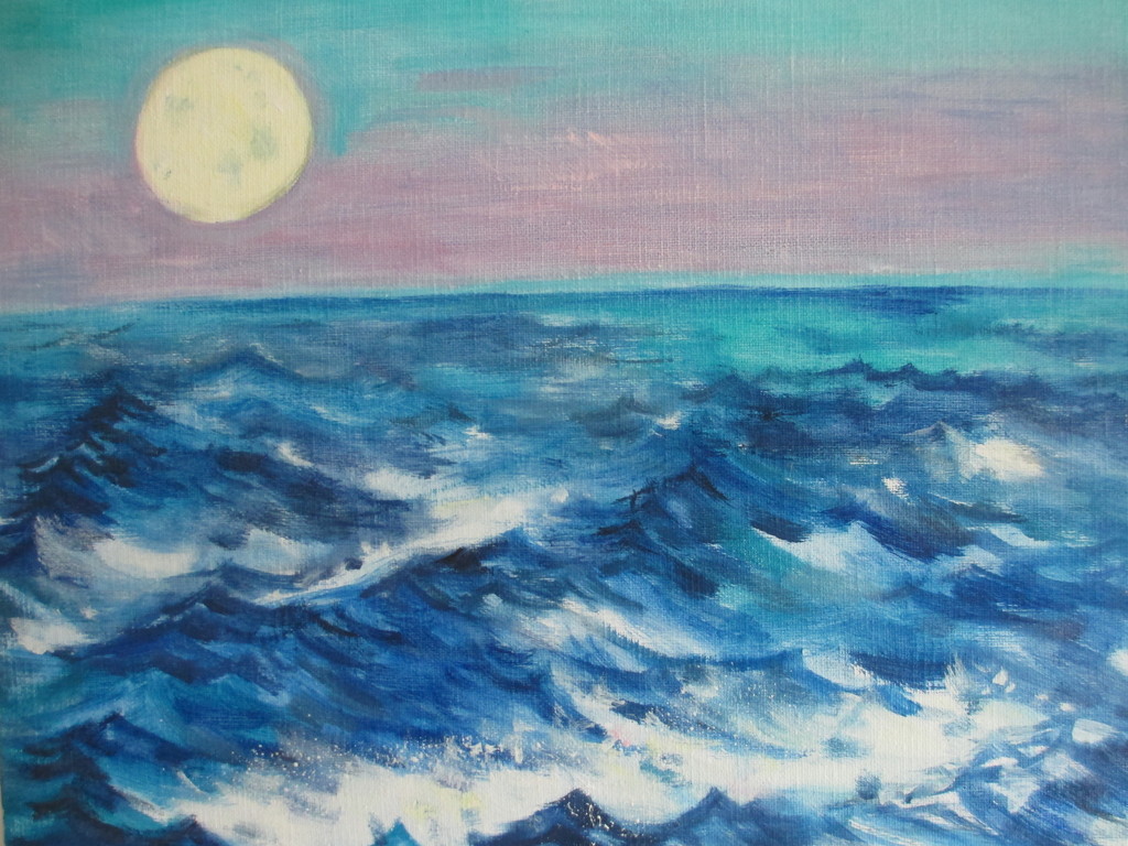 Teuny Tukker, Scheveningen, Olieverf op Doek kopen? Bied vanaf 80!