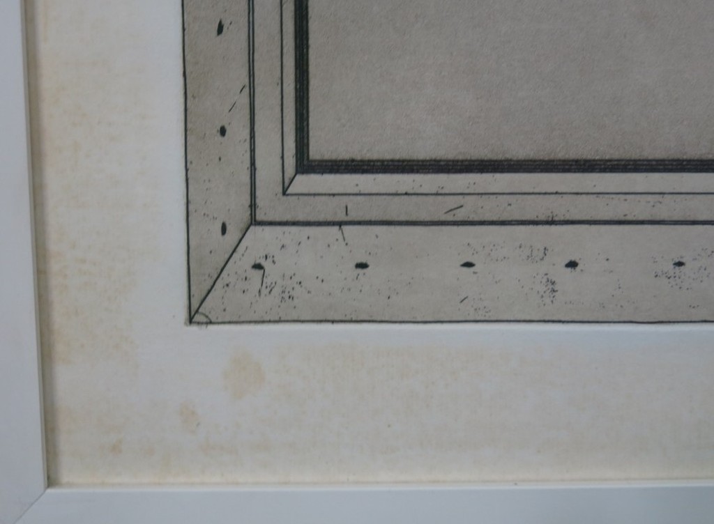 Ton van Os: Ets, Zonder titel II -Ingelijst kopen? Bied vanaf 35!