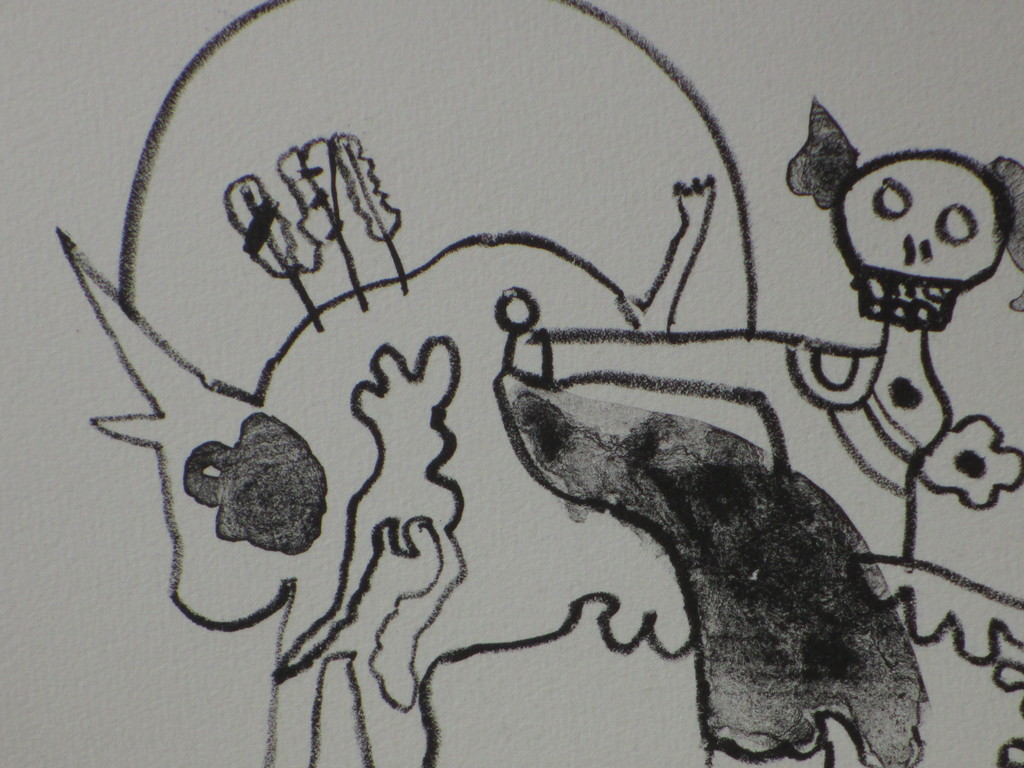 Ed Dukkers, Stierengevecht II, Litho kopen? Bied vanaf 30!