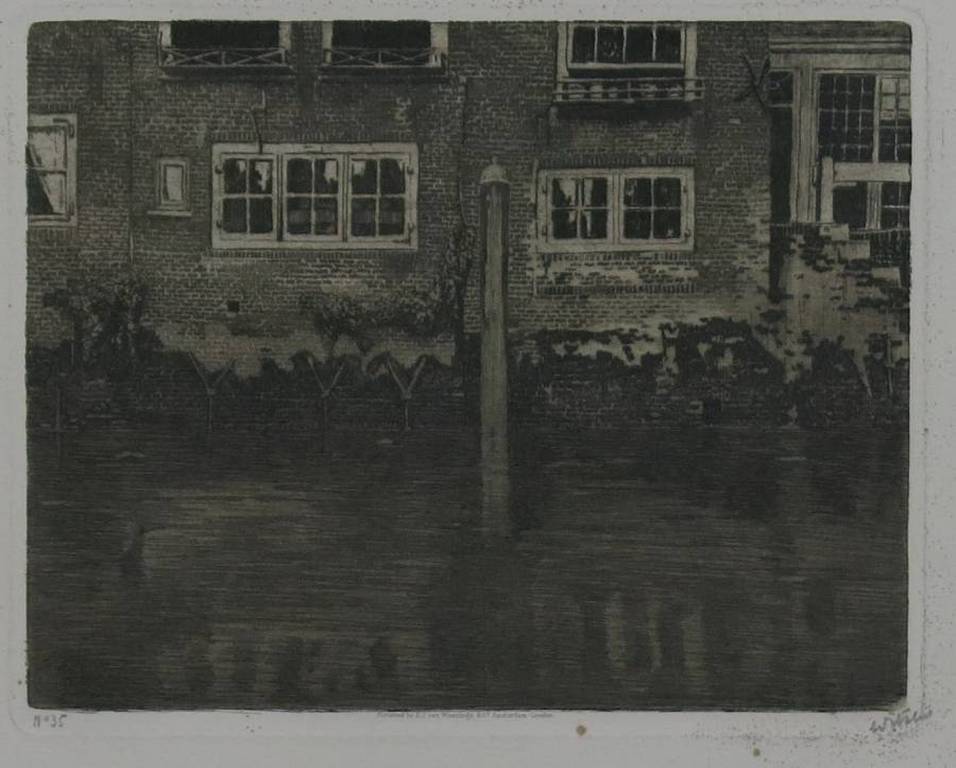 Willem Witsen: Ets/Aquatint, Voorstraatshaven VIII te Dordrecht kopen? Bied vanaf 120!