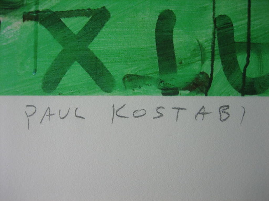 Paul Kostabi - Leggo my ego & Xiu xiu - Giclee - Handgesigneerd kopen? Bied vanaf 55!