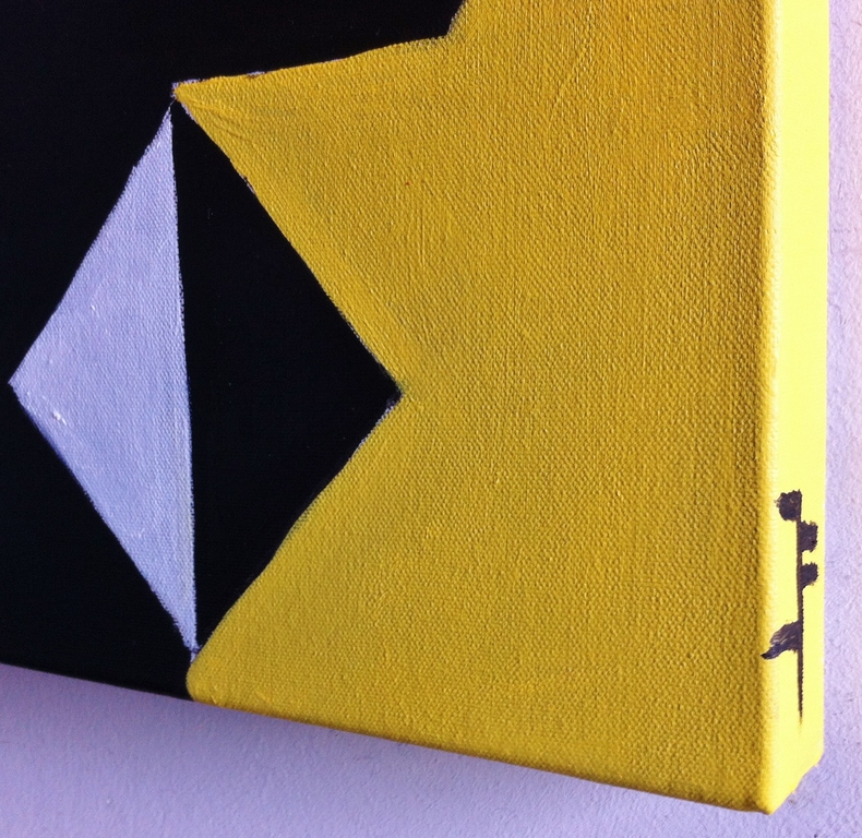 "The Yellow Sixtees..." John Foppen - Olieverf op 3D canvas - gesigneerd - unica kopen? Bied vanaf 149!