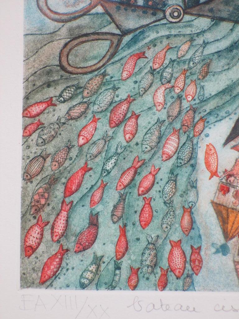 Francoise Deberdt, Bateau Oiseau, Kleurets kopen? Bied vanaf 70!