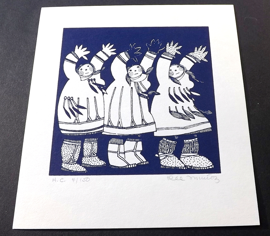 Rie Munoz - 3x litho - Eskimo Art afbeeldingen kopen? Bied vanaf 1!
