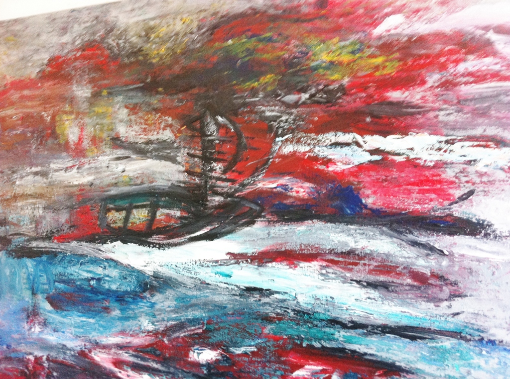 John Foppen -"As wild as it can be......"Olieverf op 3D canvas -gesigneerd -2016 kopen? Bied vanaf 129!