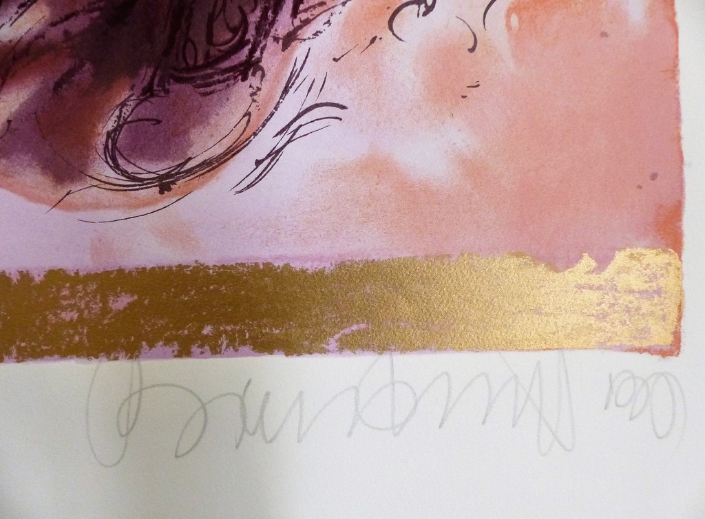 Gertie Bierenbroodsppot,Zeefdruk,handgesigneerd,Oplage 166/250 kopen? Bied vanaf 75!