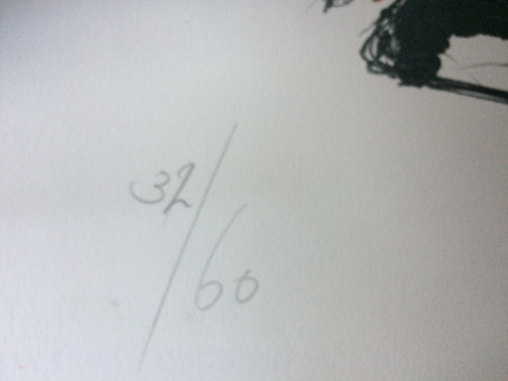 Theo Kuijpers, vijfkleurige steendruk, 32/60 kopen? Bied vanaf 60!