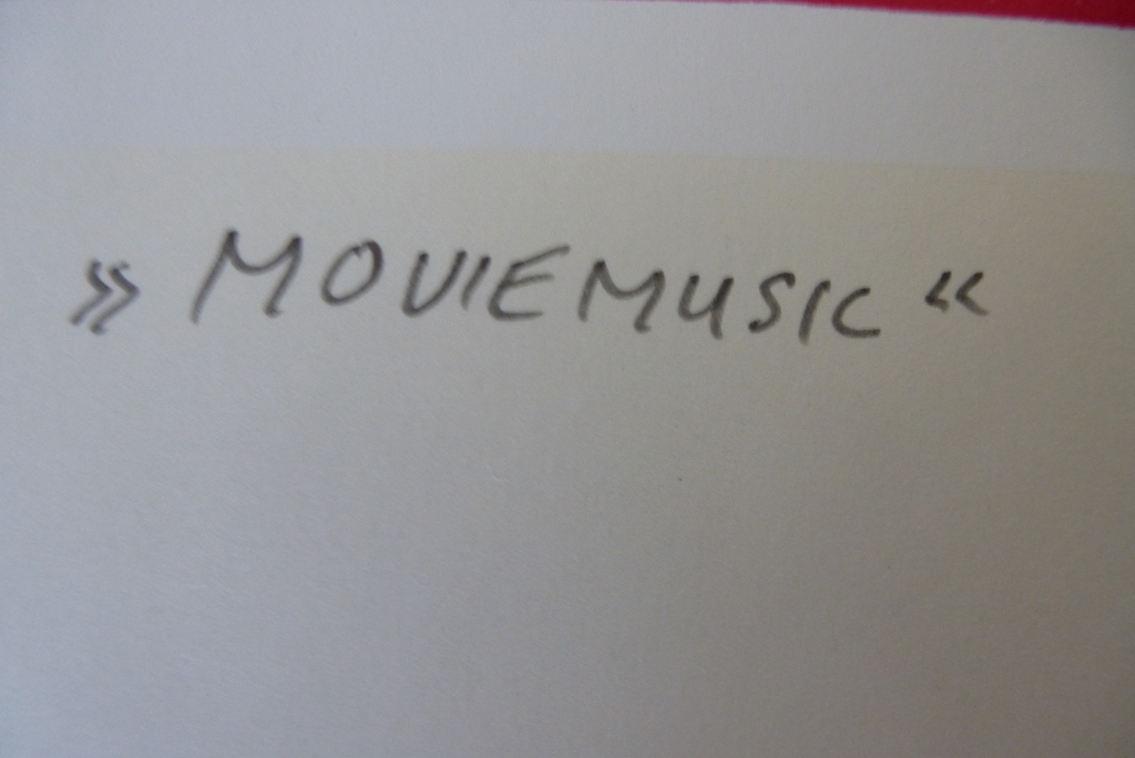 Gerard de Vries, zeefdruk:Moviemusic, handgesigneerd en genummerd kopen? Bied vanaf 1!