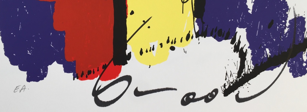 Herman Brood - Brasil God - Originele hand gesigneerde zeefdruk kopen? Bied vanaf 1!