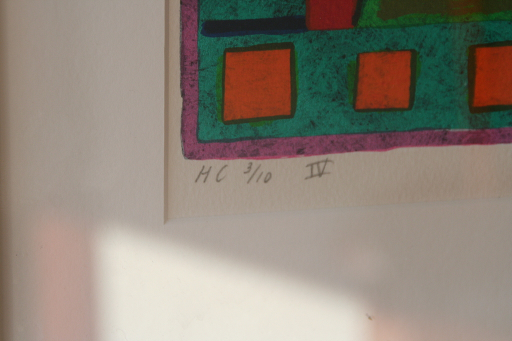 Clemens Briels - Zeefdruk - genummerd en gesigneerd kopen? Bied vanaf 125!