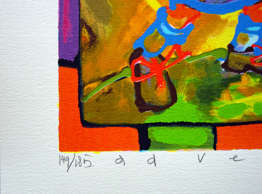 Ad Verstijnen - Golfspeler - zeefdruk kopen? Bied vanaf 55!