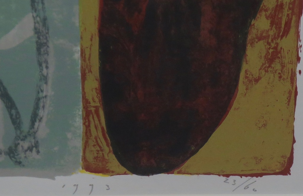 Piet Warffemius: Zeefdruk, Bitterzoet -Ingelijst kopen? Bied vanaf 60!