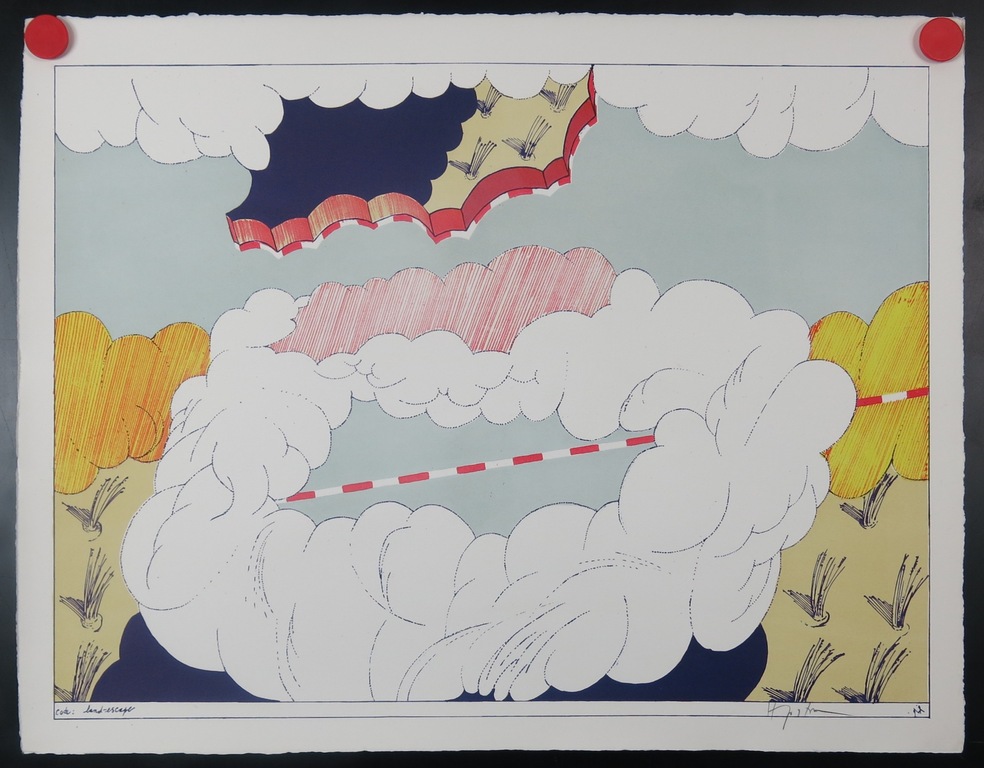 Hannes Postma: Litho, Land-escape kopen? Bied vanaf 35!