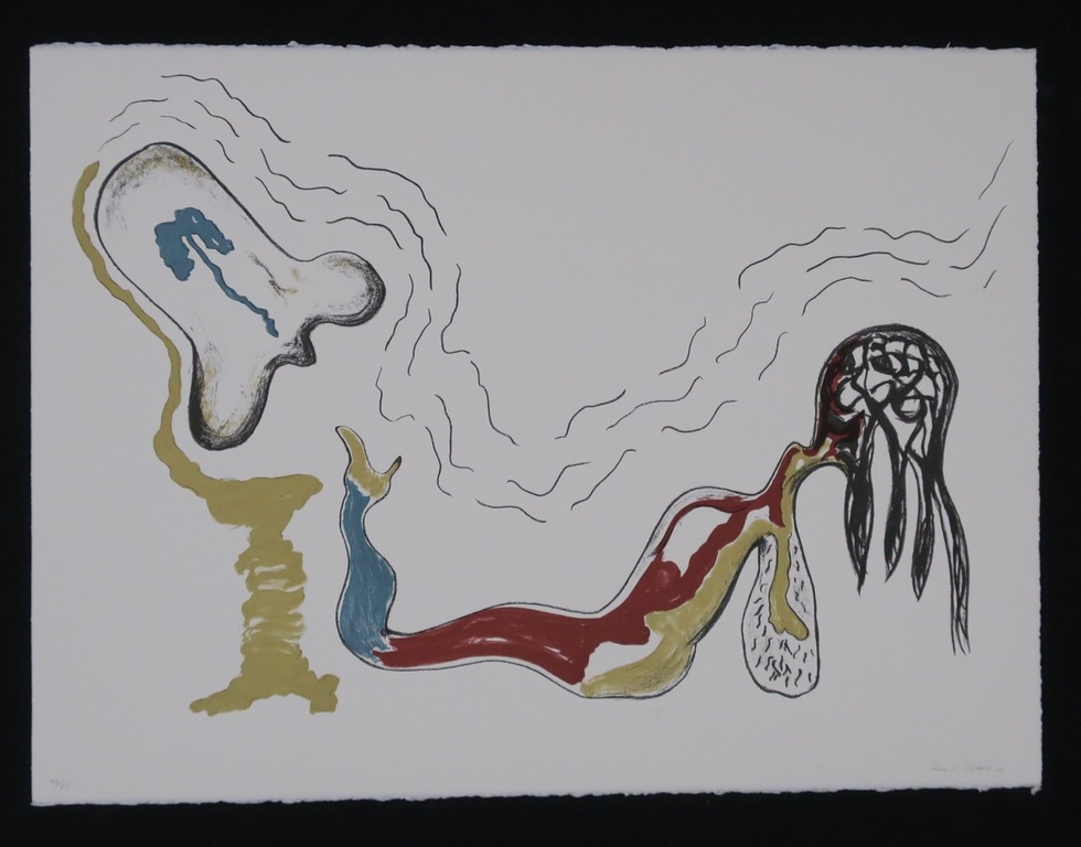 Lot met 2 werken van Ruud Dijkers: Litho kopen? Bied vanaf 1!