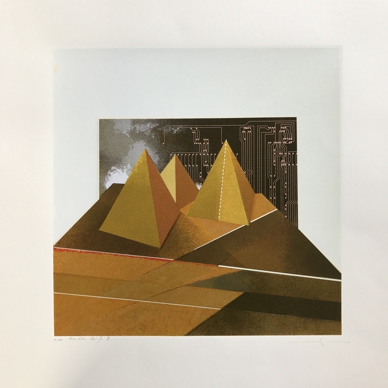 2 x Martin R Baeyens ( Wout v/d Vet )  zeefdrukken Titel: Still life 1 en 2 kopen? Bied vanaf 1!