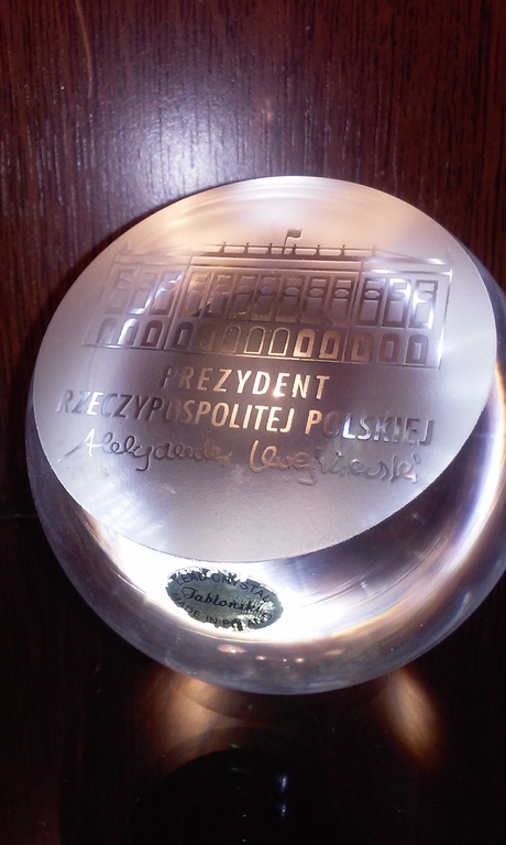 Adam Jablonski Handgemaakte kunst glas Presse-papier. kopen? Bied vanaf 1!