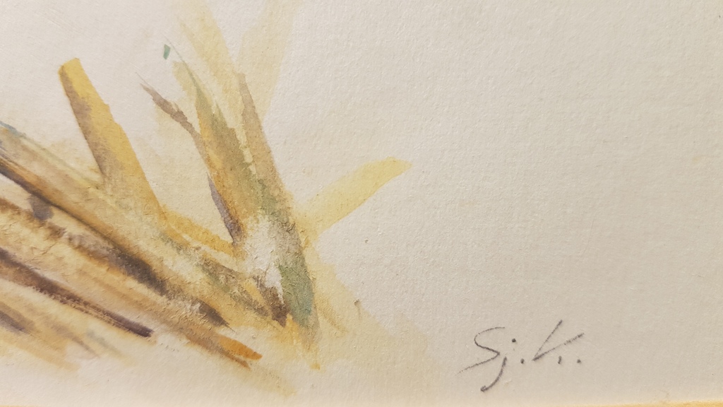 Sjoerd Kuperus, vogel, gouache kopen? Bied vanaf 100!