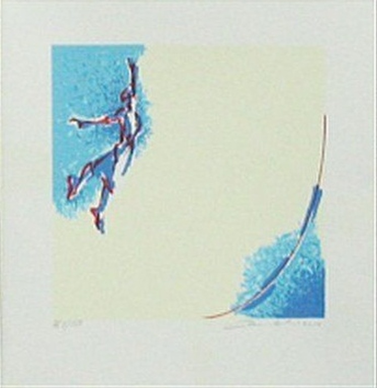 "Artists of the World", o.a. Beckers: Vier lithografien, diverse voorstellingen kopen? Bied vanaf 19!