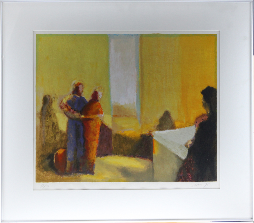 Han Mes - Circus, kleur zeefdruk kopen? Bied vanaf 1!