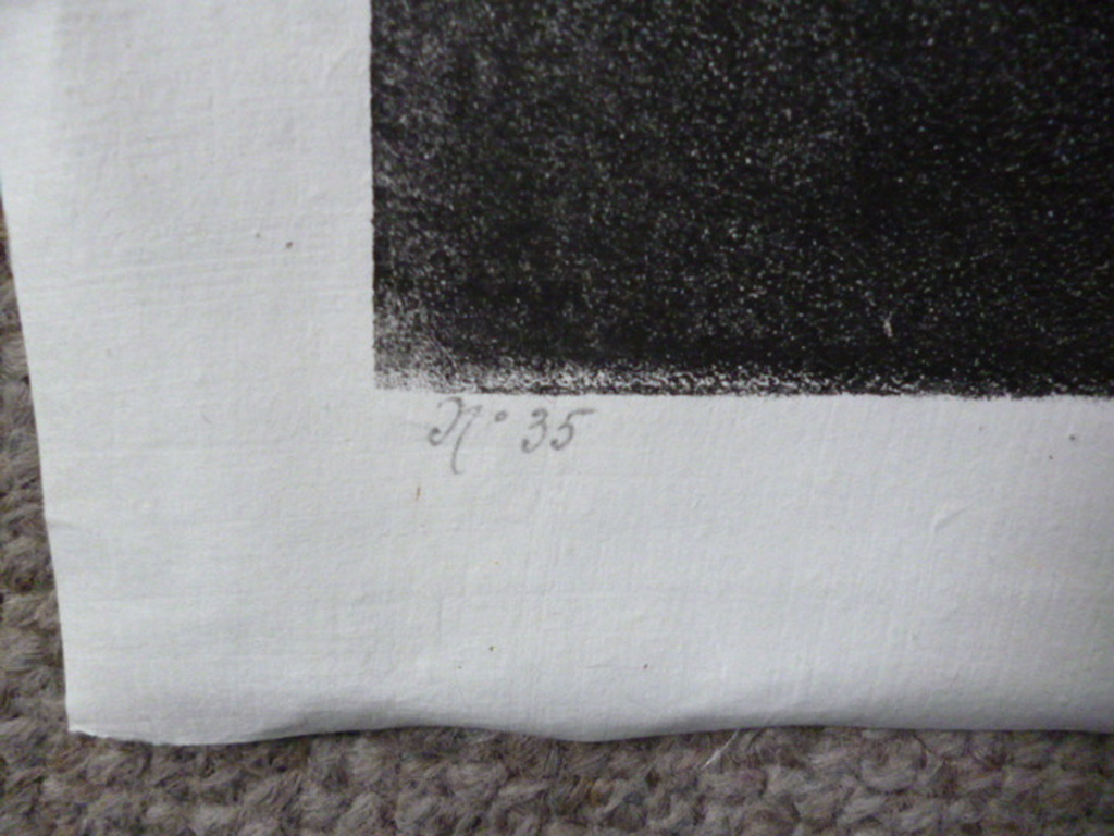 T.A. Steinlen - litho - Vluchtelingen kopen? Bied vanaf 50!