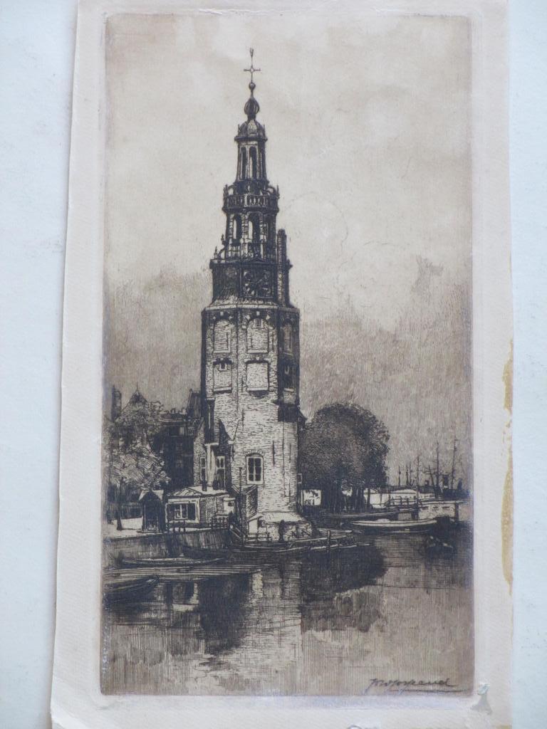 Johannes Josseaud, Montelbaanstoren Amsterdam, Ets kopen? Bied vanaf 1!