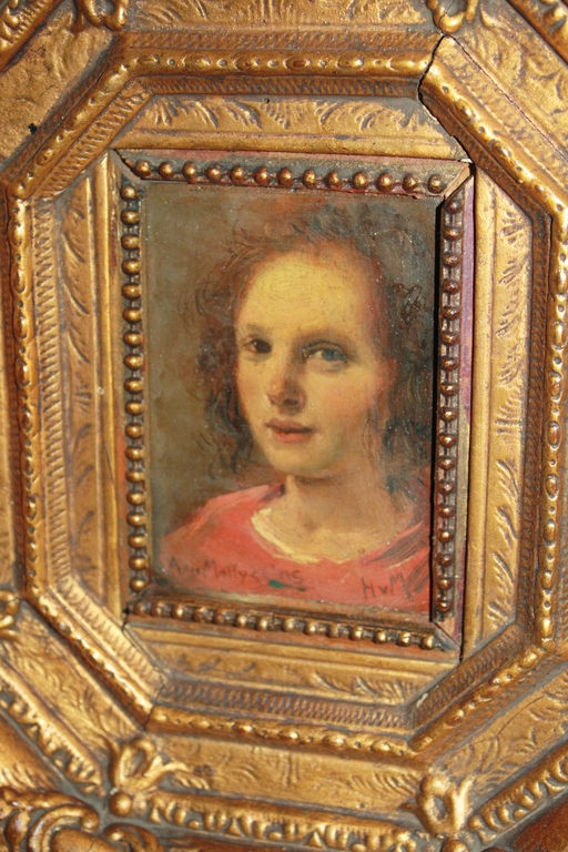 Han van Meegeren - PORTRET MEISJE orgineel olieverf verkocht voor € 949!