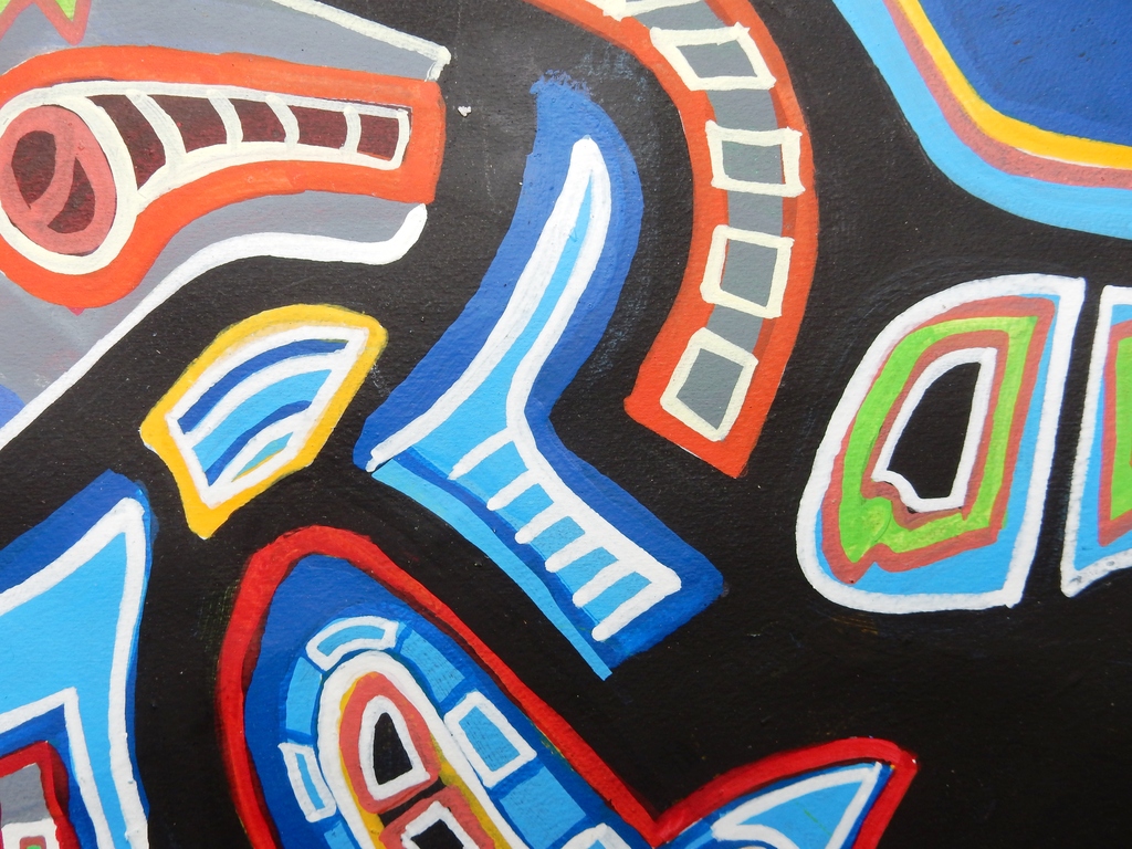 Hans ter Braake (1938-1996) - Gouache op papier - 1986 kopen? Bied vanaf 1!